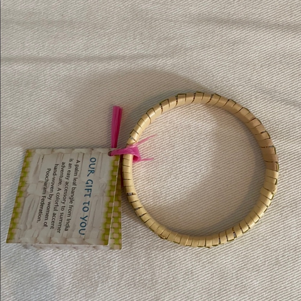 Palm leaf bangle